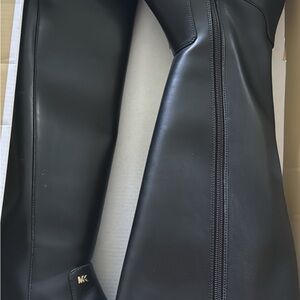 MK tall black boots